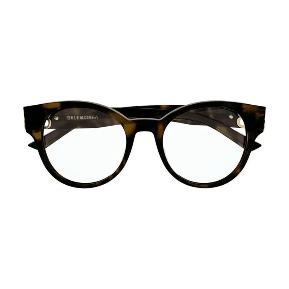 NEW BALENCIAGA EYEGLASSES HAVANA WOMEN ROUND EYEWEAR